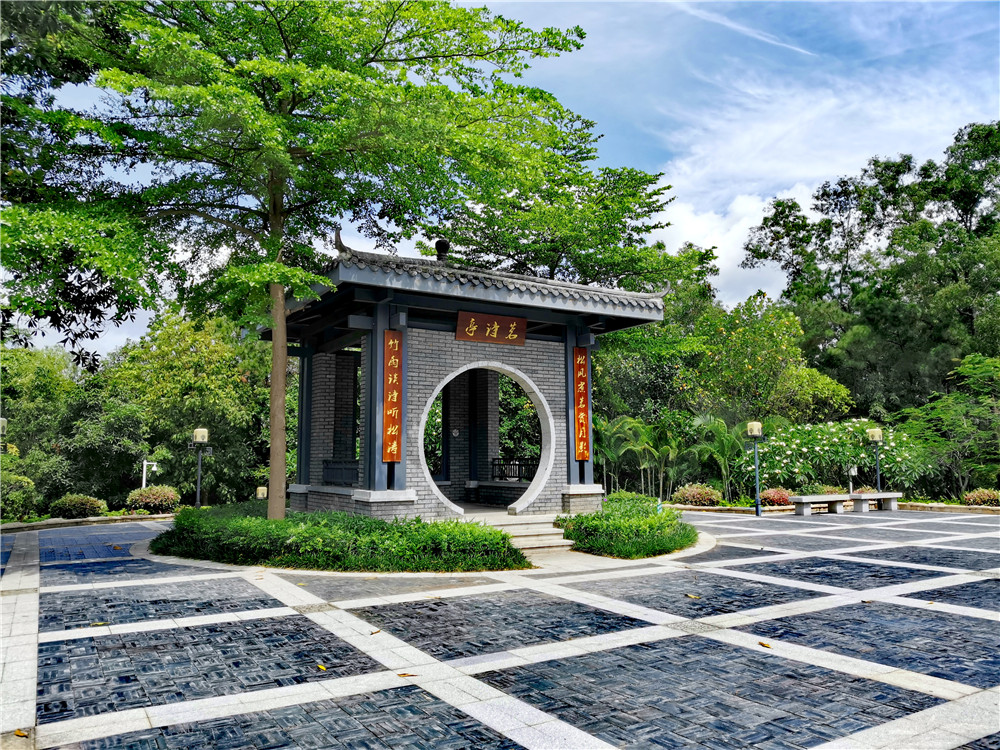 清湖文化公园之茗诗亭|清湖|文化公园|三界_新浪新闻