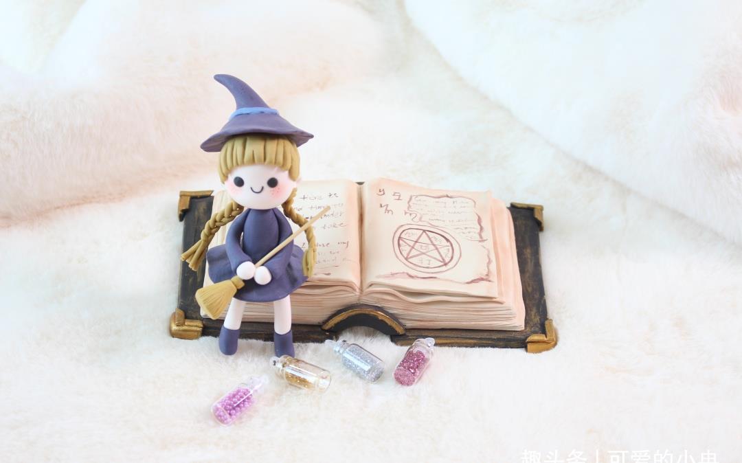 儿童抗菌粘土diy教程——魔法书