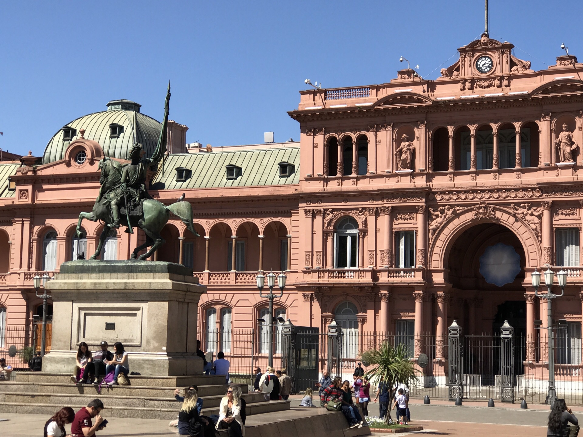 游览 南美 阿根廷 布宜诺斯艾利斯 玫瑰宫