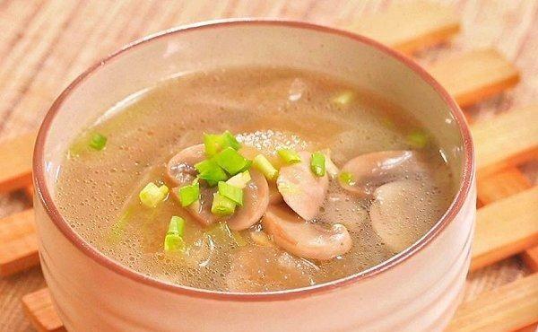 金钱口蘑汤营养食材中的绝配,鲜美指数爆棚,太香