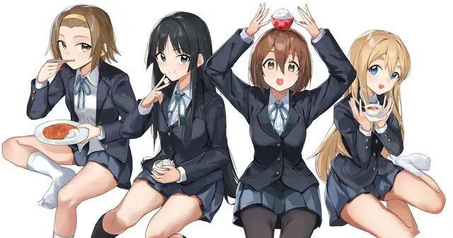 二次元校服鉴赏冰菓校服初恋味道轻音青春活力它是绅士最爱