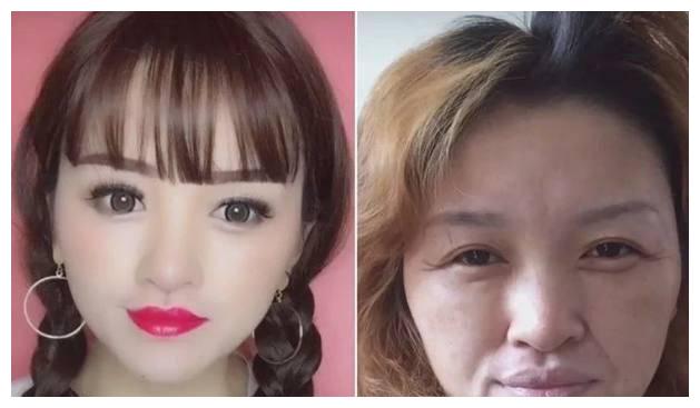明星卸妆对比照|网红那么美,为什么当不了明星?