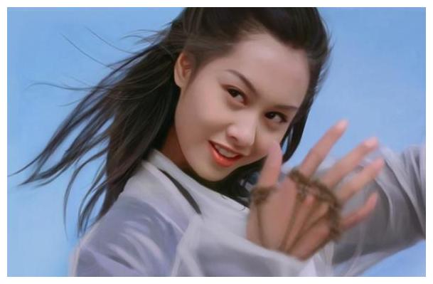49岁朱茵好会打扮扎双丸子头活泼减龄紫霞仙子还是那么美