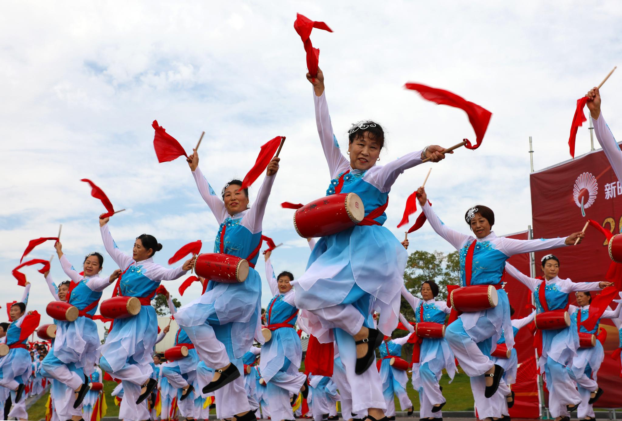 千人齐舞迎小康 一组非遗"渔文化"美图