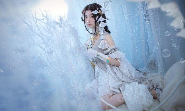 剑侠情缘3蓬莱凌绝伞萝cosplay正片