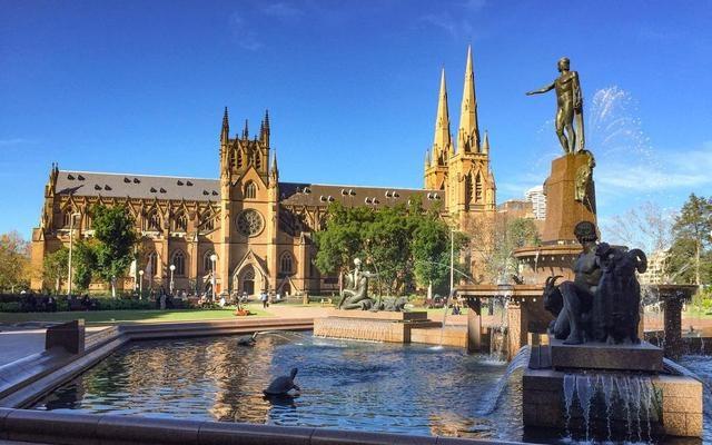 悉尼圣玛丽大教堂,澳大利亚的教堂是大和多的古老