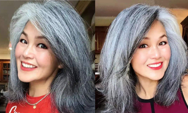 40岁头顶的头发都白了 不想染发 有啥好办法让白发变黑发吗