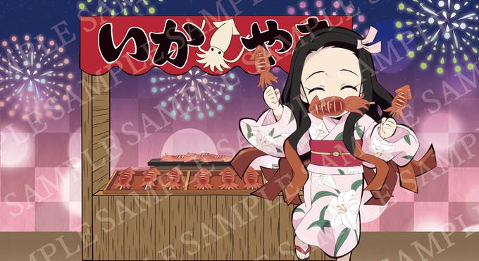 鬼灭之刃清凉夏日祭全员和服出街只有老板在裁员