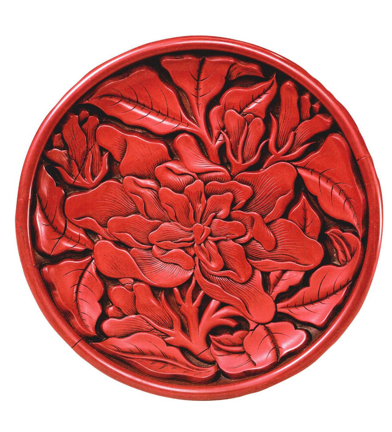 中国雕漆工艺介绍色泽悦目漆质细腻形象生动的故宫收藏珍品