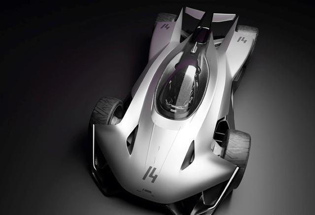 16l爆发1000匹lmf1概念车能驾驭任何赛道形式