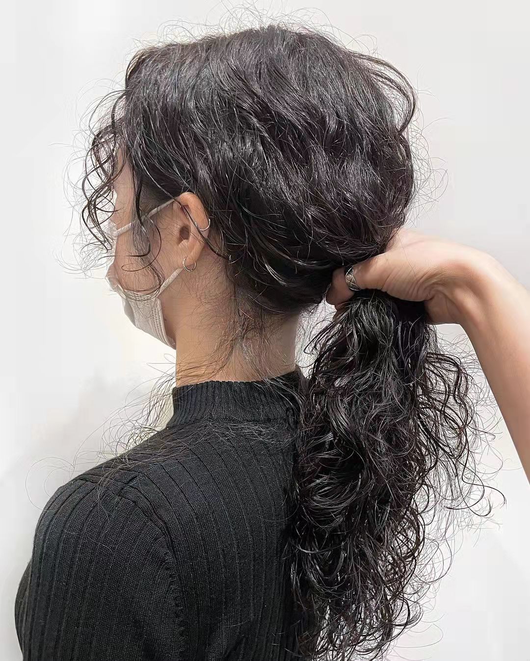 冷烫已经过时了看看这种很火的湿发卷烫发省钱又好打理