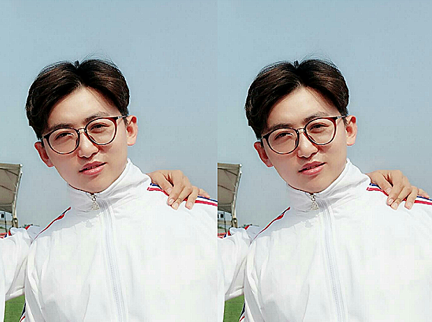 跑男导演姚译添有多帅摘掉眼镜帅成男团脸不c位出道可惜了