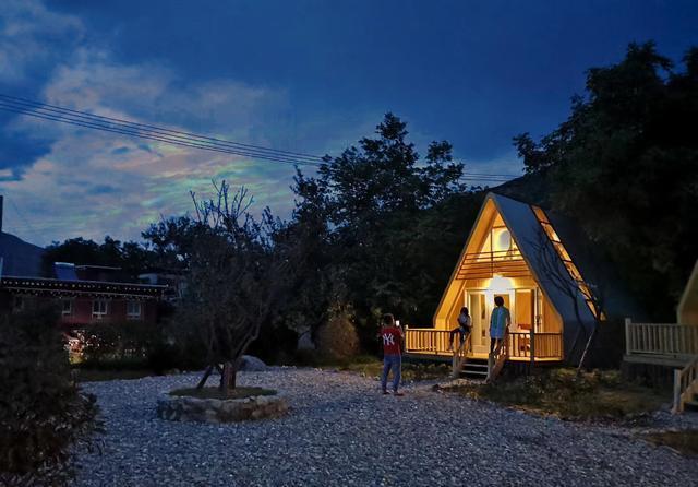 美外旅居拼装式旅游木屋,让景区特色民宿建设及盈利轻而易举