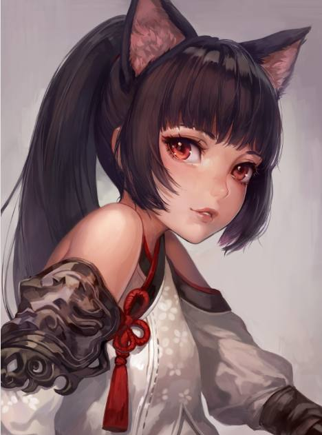 十二星座专属猫耳朵美少女,射手座调皮可爱,天蝎座很是撩人!