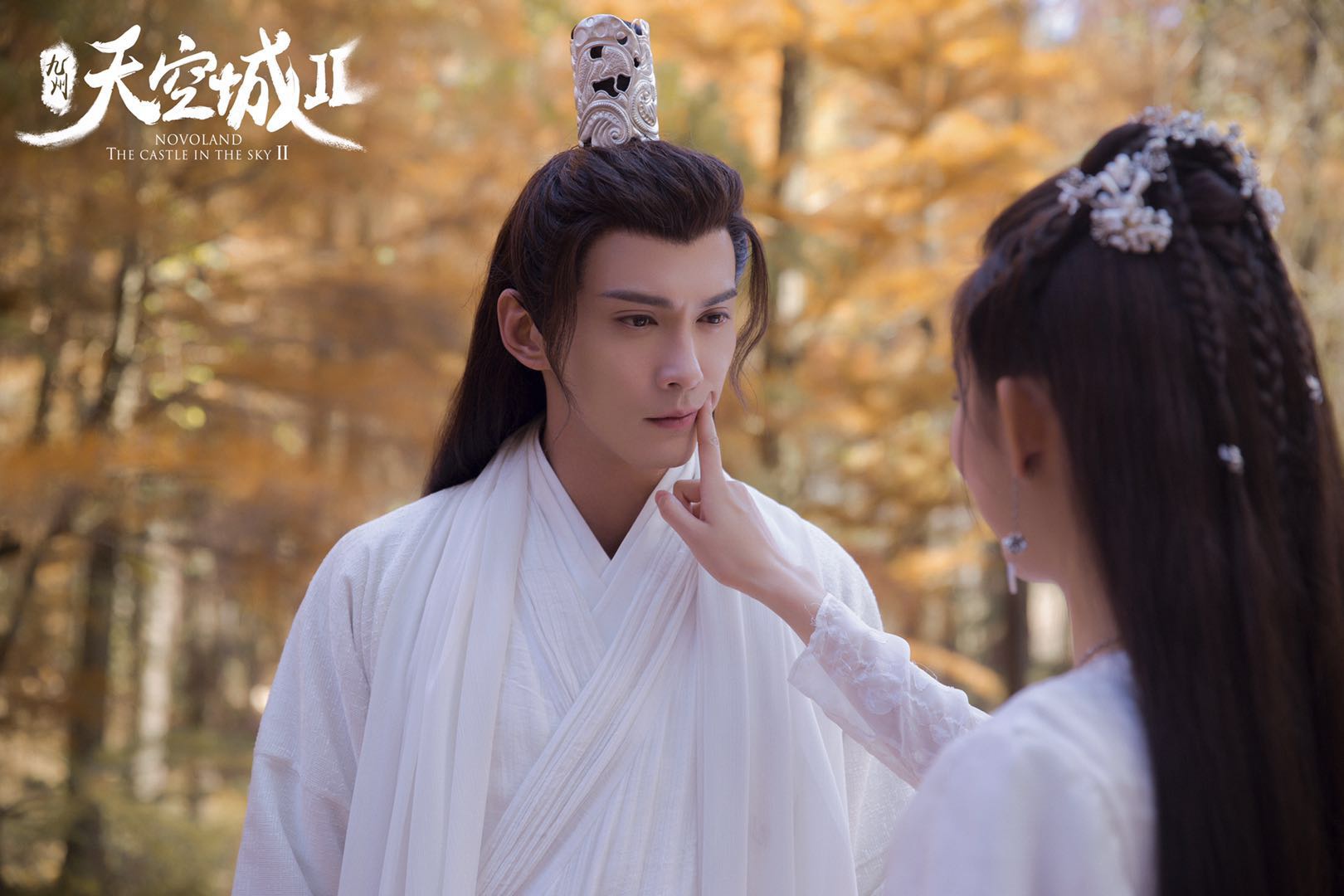 在电视剧《九州天空城2》播出期间,徐正溪凭借超高的古装颜值以及精彩