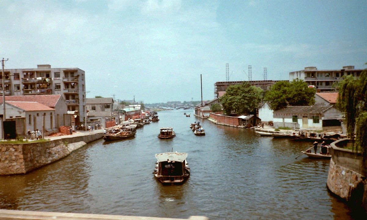 老照片:1988年的苏州,苏州老城的记忆