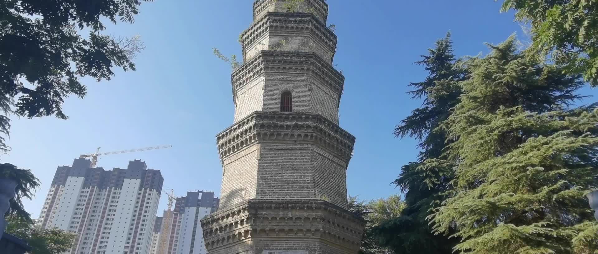 安徽阜阳:周末游文峰公园,观文峰塔