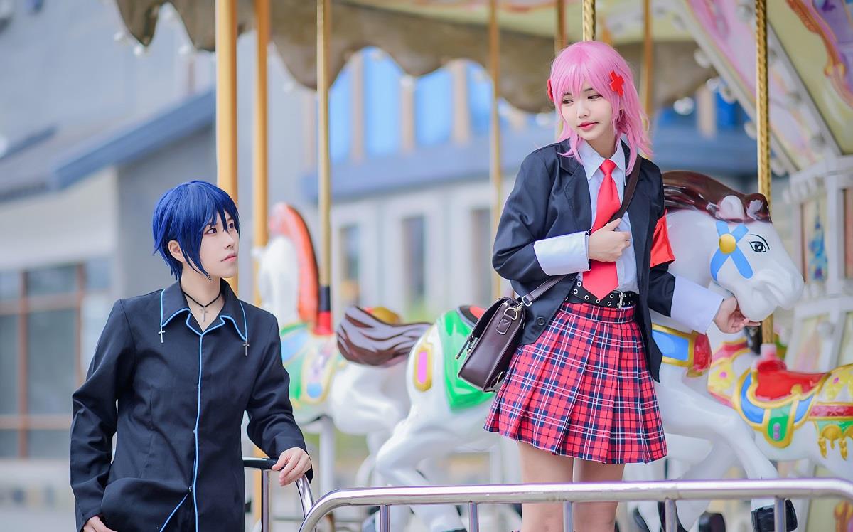 童年番守护甜心cos,日奈森亚梦&月咏几斗,两人互动太甜啦__财经头条