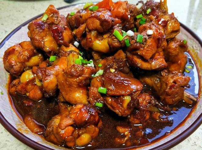 非常好吃的酱烧鸡块做法这样做鸡肉非常入味做法非常简单