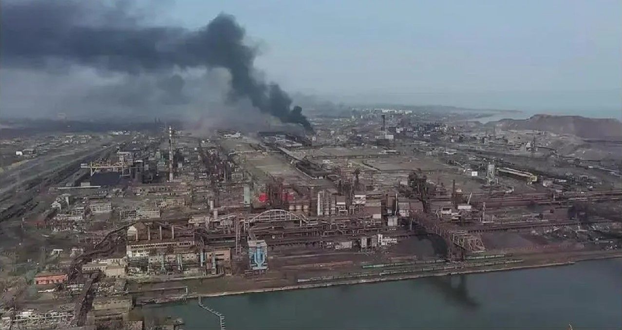 俄军持续打击亚速钢铁厂,燃烧弹开始火攻,郁金香大炮负责加料休闲区蓝鸢梦想 - Www.slyday.coM 俄军持续打击亚速钢铁厂,燃烧弹开始火攻,郁金香大炮负责加料休闲区蓝鸢梦想 - Www.slyday.coM