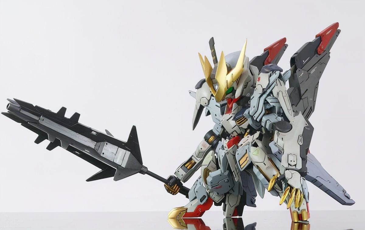 sd比例巴巴托斯狼王雷克斯高达模型