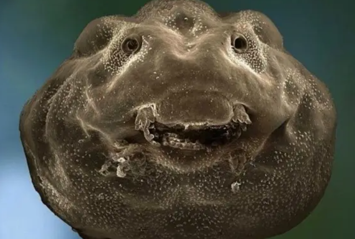 因为青蛙的蝌蚪一般都是灰了吧唧的,而只有蟾蜍的蝌蚪才是纯黑色.