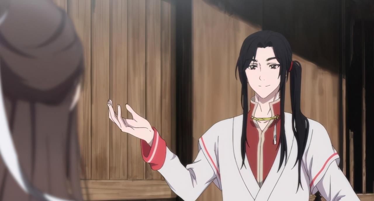 天官赐福花城一集换了三个发型歪辫子新发型让网友感到惊艳