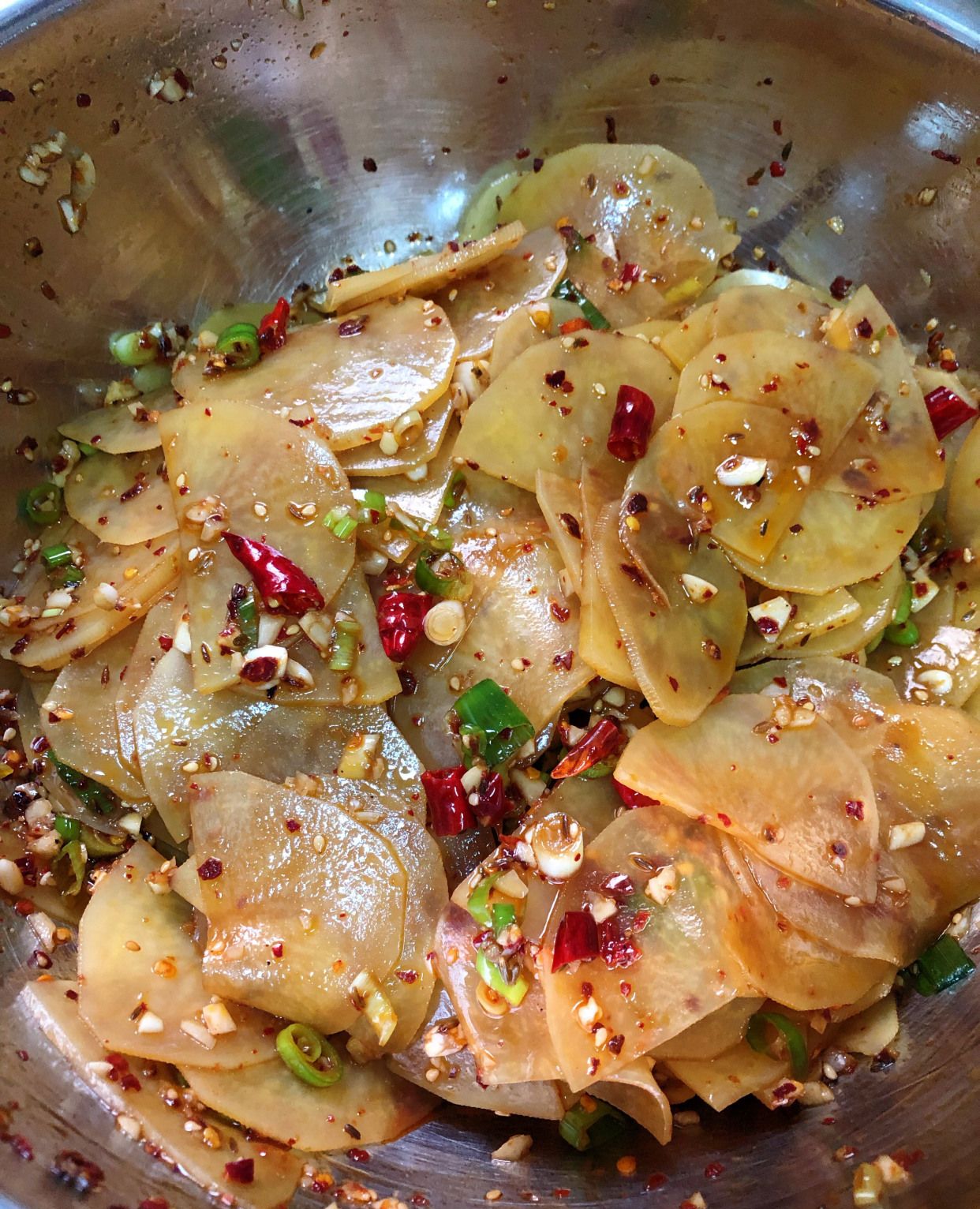 夏天必备凉拌菜"酸辣土豆片"爽口开胃小菜学起来!