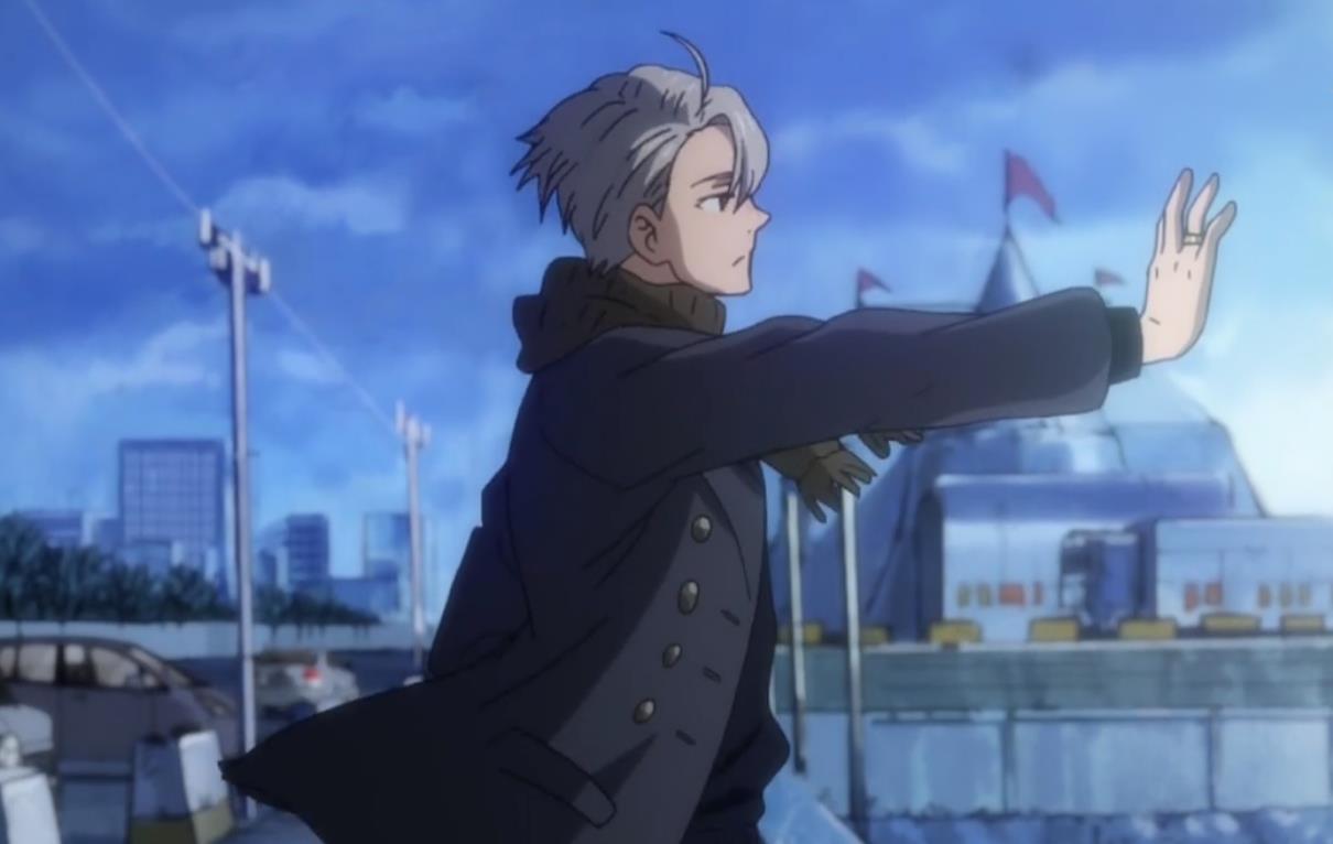 动漫《冰上的尤里》勇利和维克托的冰上芭蕾