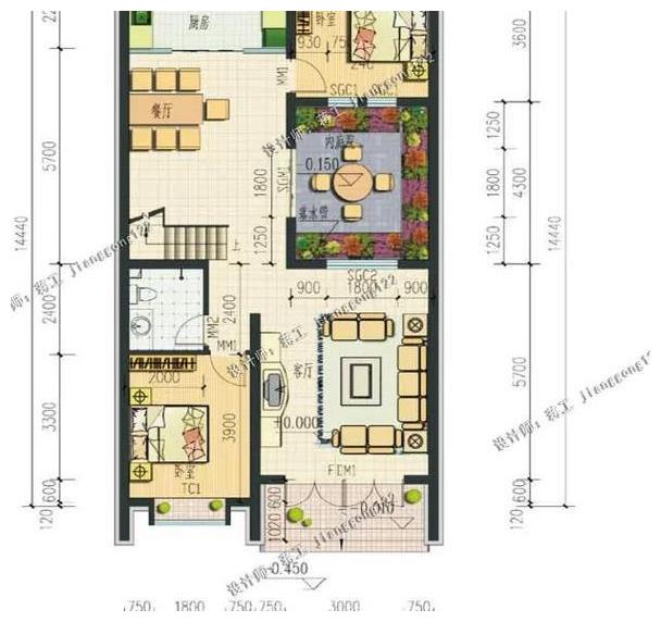 2套开间8米宽的农村自建房,主体20-25万,带院子住起来真舒适