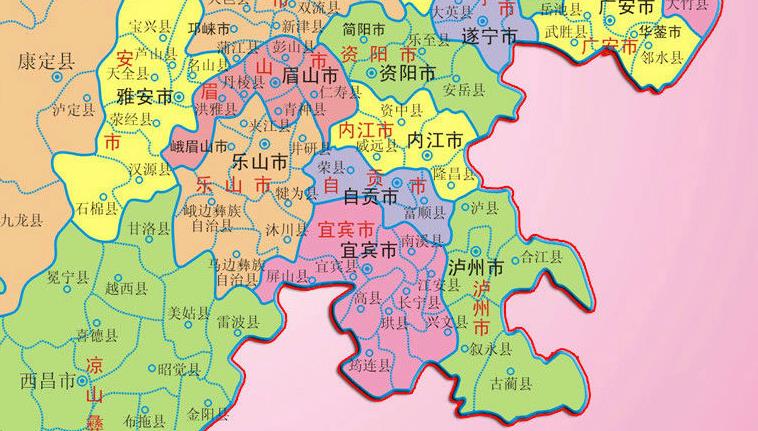 如果乐山,自贡,宜宾合并,城市叫什么名字,三地网友意见不同