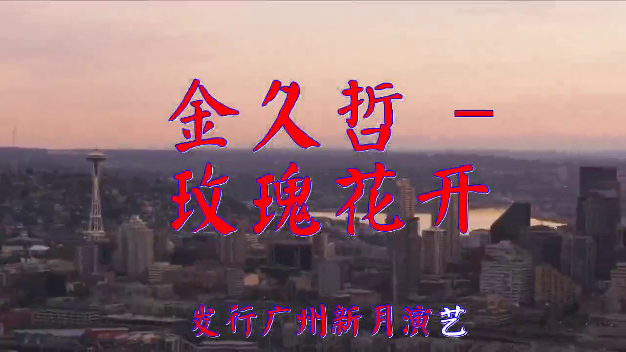 dj何鹏的《金久哲 - 玫瑰花开》,陶醉不已,浸人肺腹