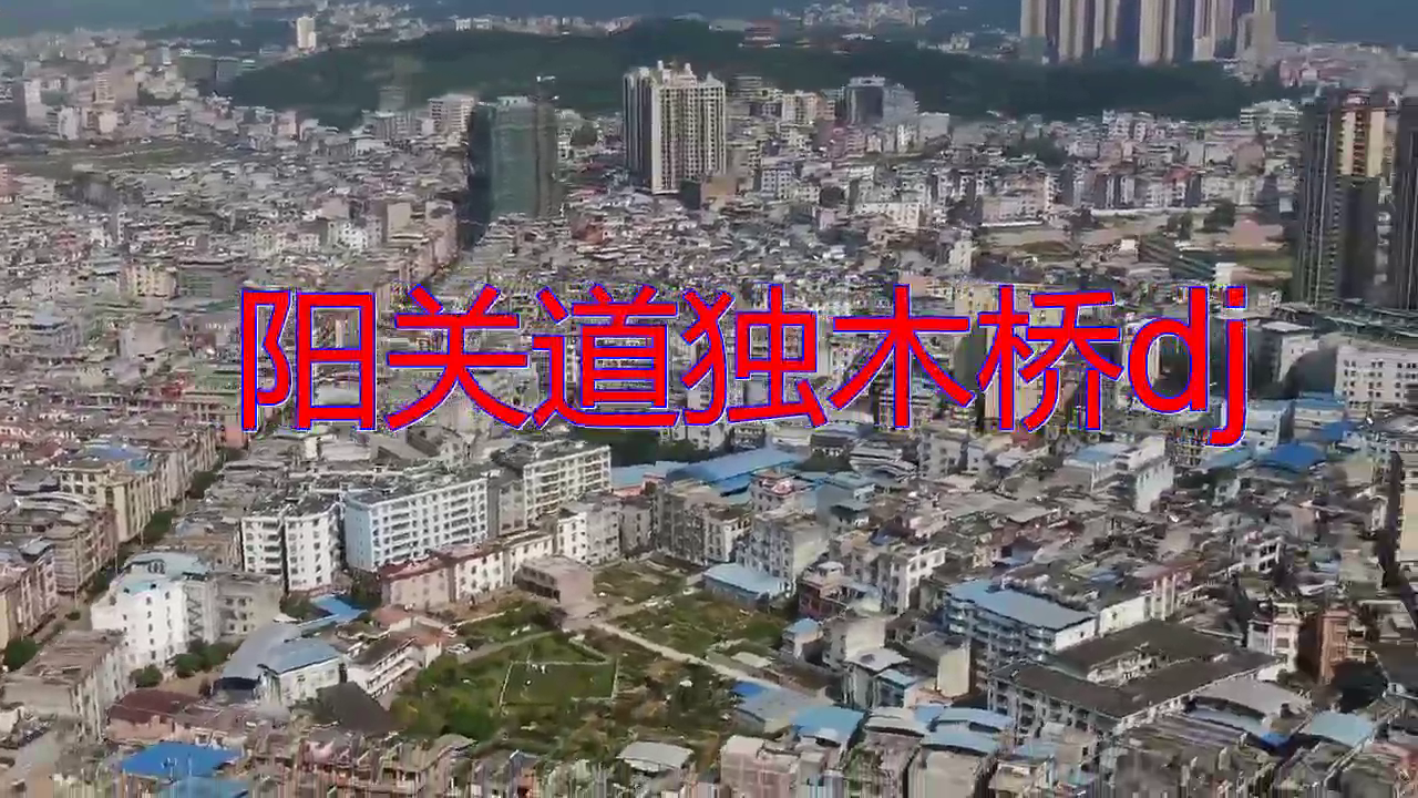 分享一首阳关道独木桥dj唱的好感动呢喃软语