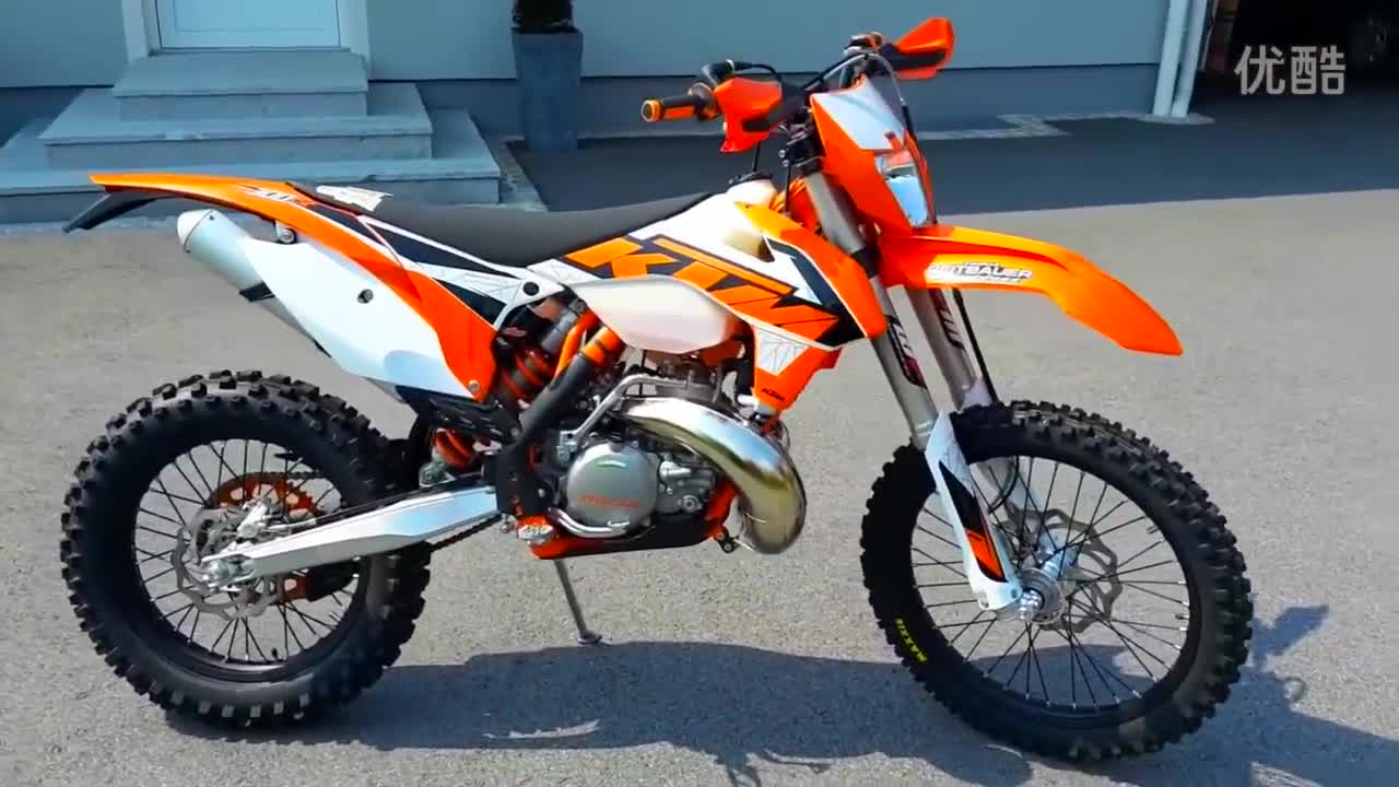 机车ktm300exc越野摩托车展示赏析
