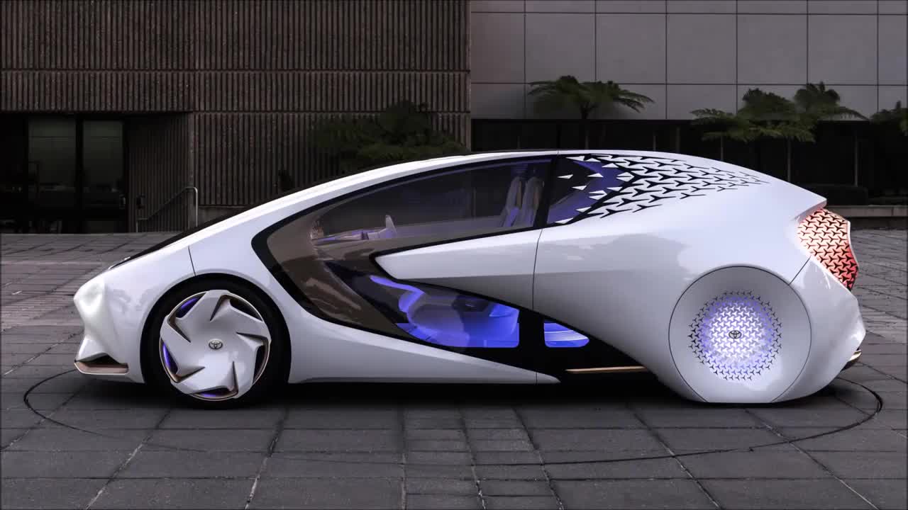 新丰田概念车i内部外部梦幻车