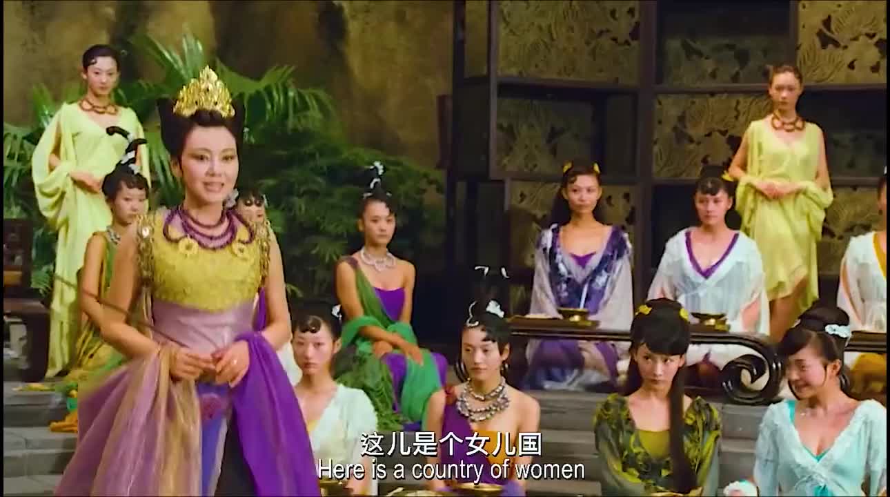 画壁女儿国 这样子的女儿国你们喜欢吗