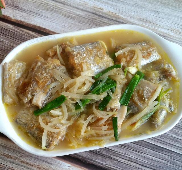 带鱼萝卜丝by 清水淡竹搭配萝卜丝烧带鱼,去腥减油腻,味道更鲜美.