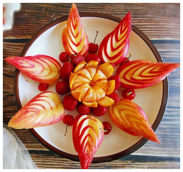 水果拼盘,让孩子爱上吃水果