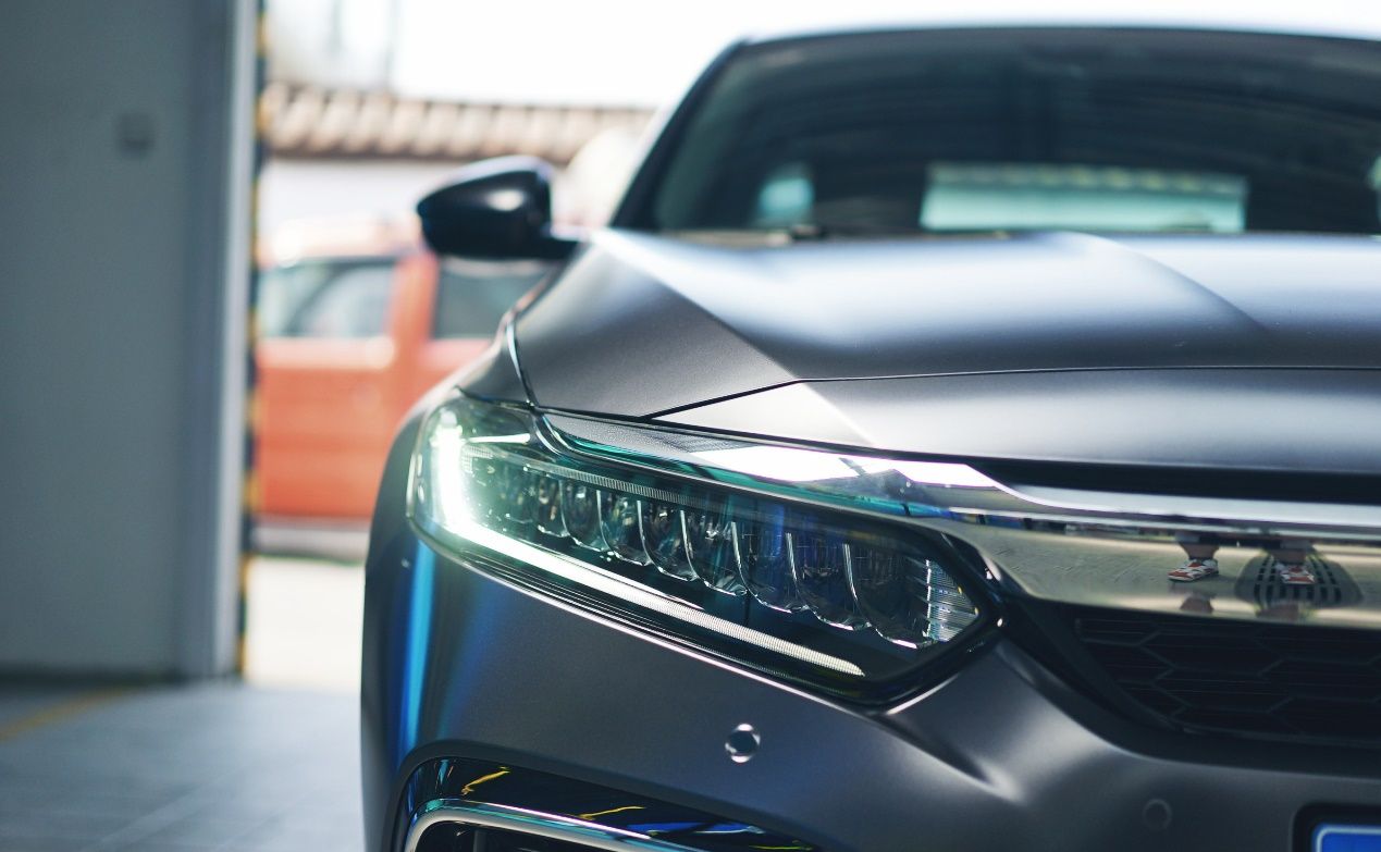 本田inspire改色电光深空灰打造一枚西装暴徒