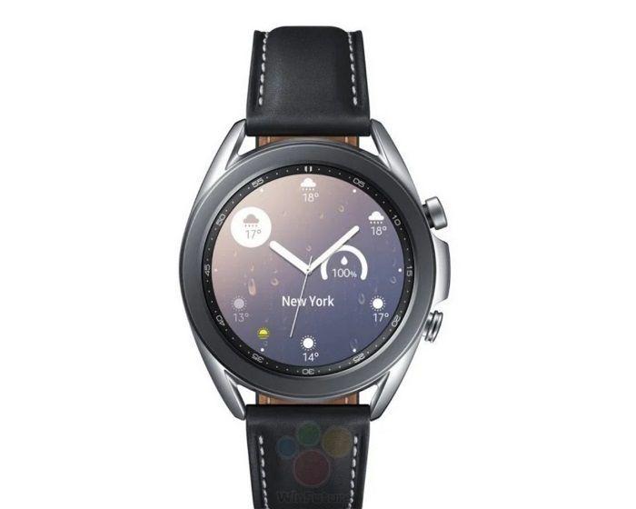 疑似三星galaxy watch 3智能手表官方渲染图曝光