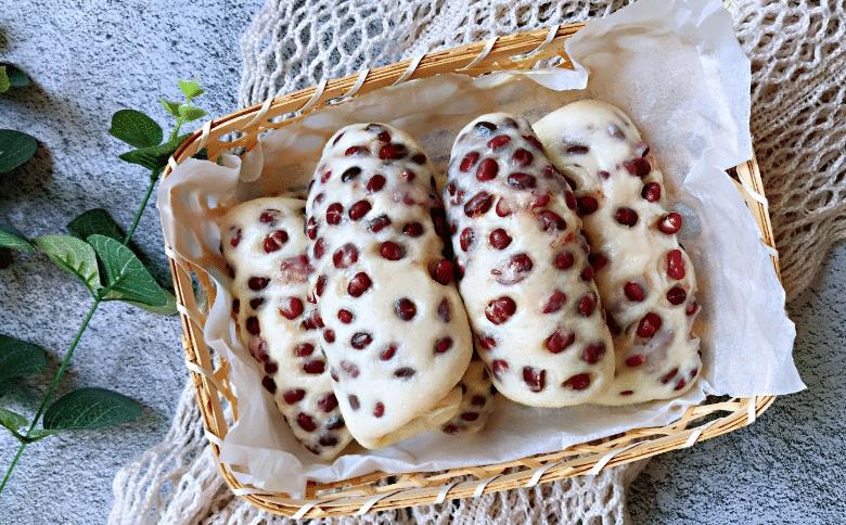 天天吃包子馒头已经腻了来试试这款红豆卷健康好吃又营养