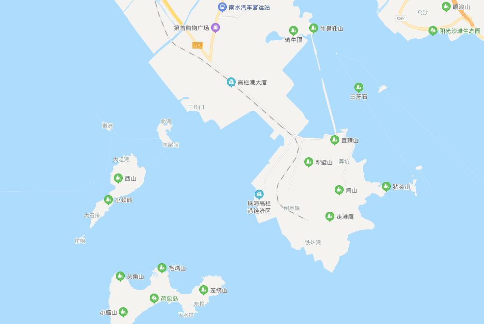 珠海西部的神秘之地高栏港码头,高栏港码头的神秘之地荷包岛码头