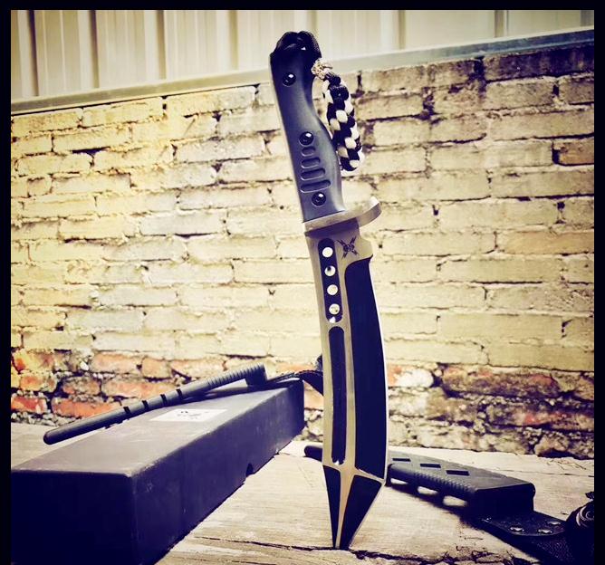 鉴赏united联合刀具中型战术武士刀