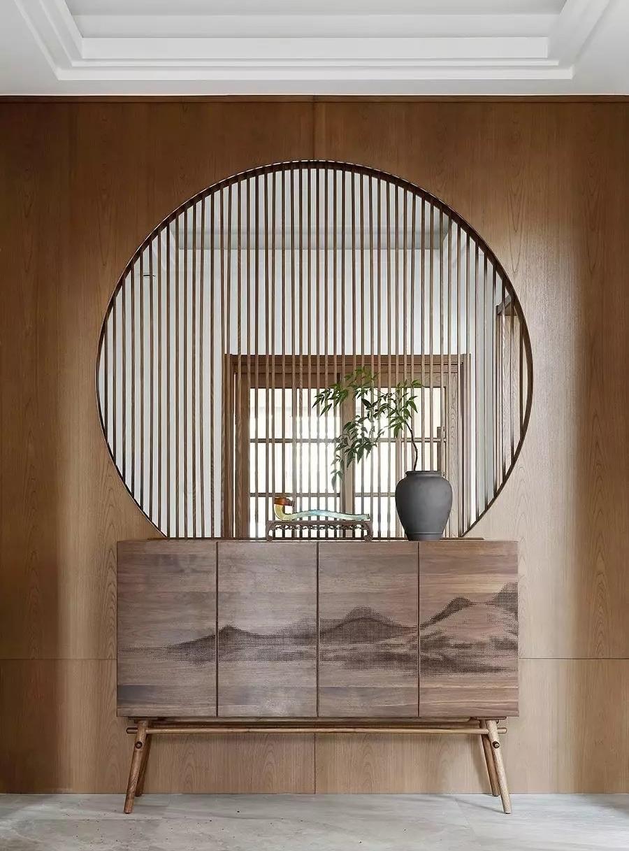 别墅新中式风格软装设计,生活在自然与艺术之间