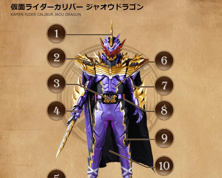 假面骑士王剑邪王龙设定公开驾驭金龙擅长影子战法的黑暗骑士