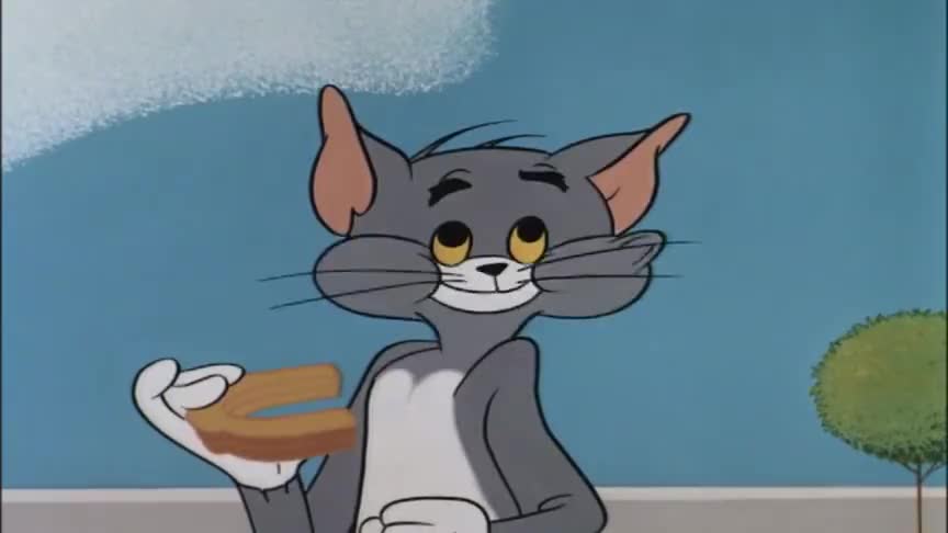 汤姆终于等到天上掉馅饼,尝到老鼠三明治的滋味