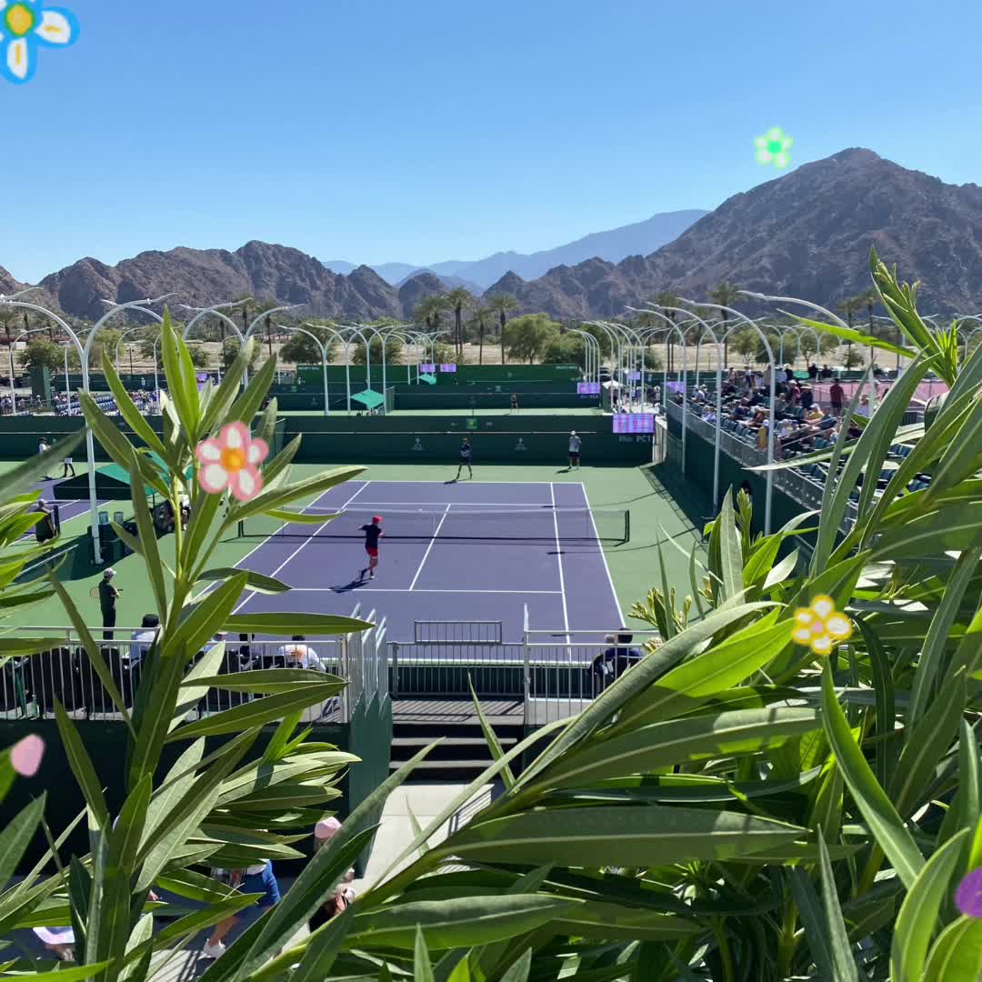 那些美丽网球场