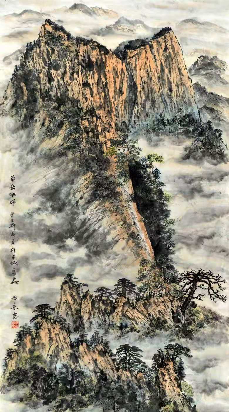 陕西实力派画家 梁西京