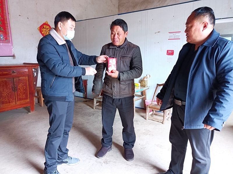 潢川县双柳树镇李楼村爱心人士开展春节慰问活动|双柳树镇|李楼|潢川