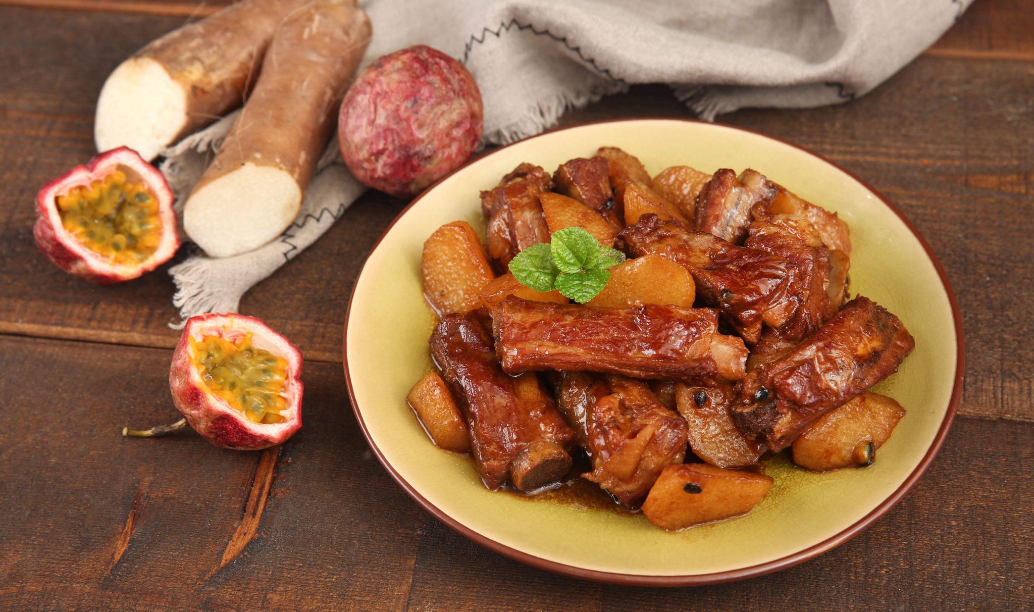 教你营养好吃的茶熏排骨,看着都馋得想流口水|排骨|美味|西瓜酱_新浪